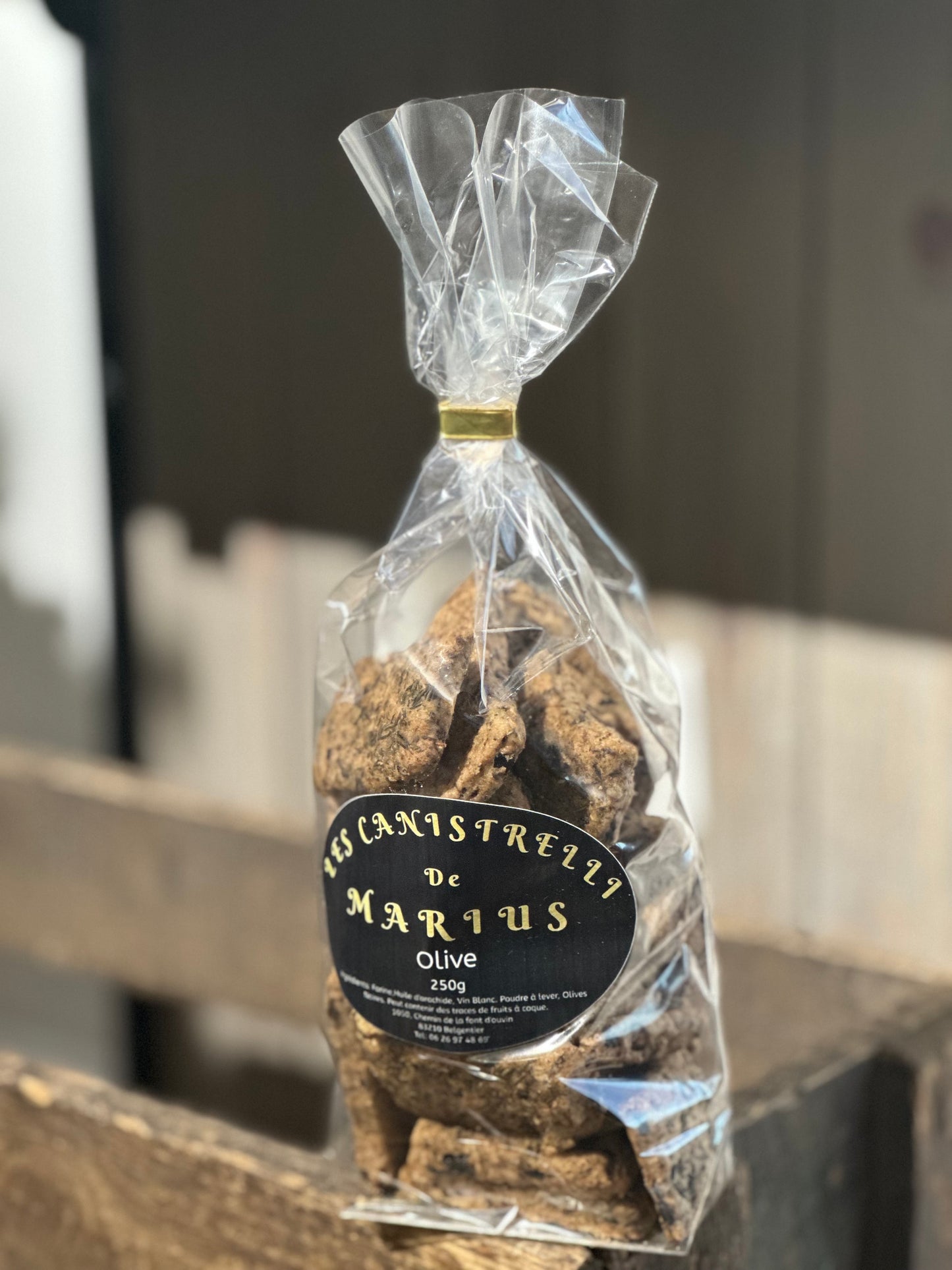 Les Canistrelli de Marius - Olive