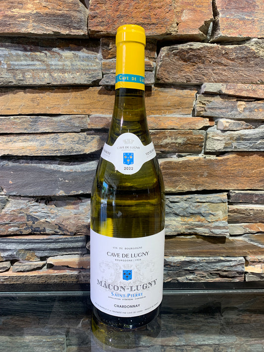 Macon-Lugny Saint Pierre     Cave de Lugny 2022 blanc (75cl)