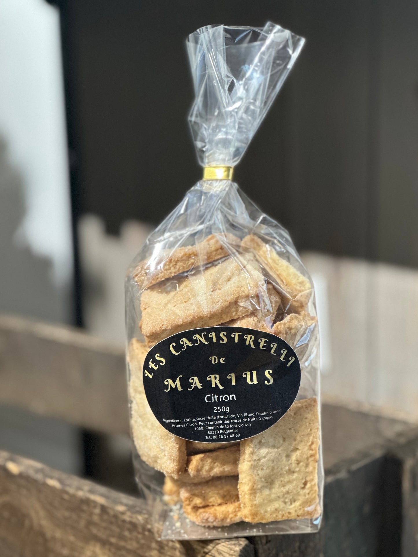 Les Canistrelli de Marius - Citron