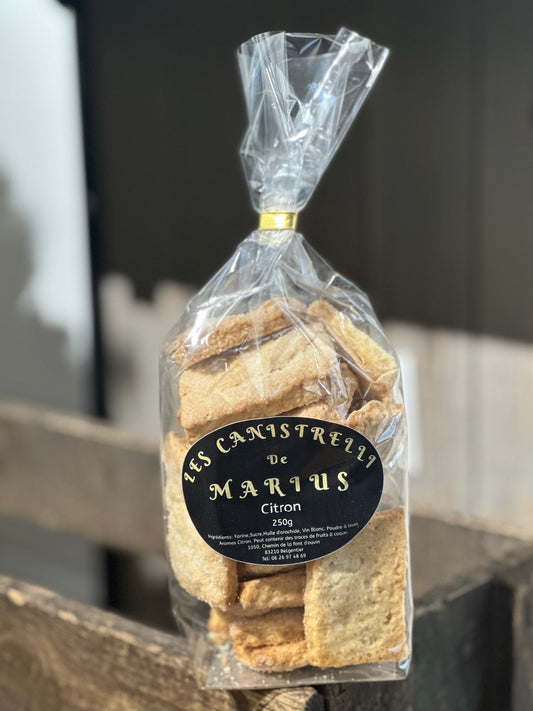 Les Canistrelli de Marius - Citron