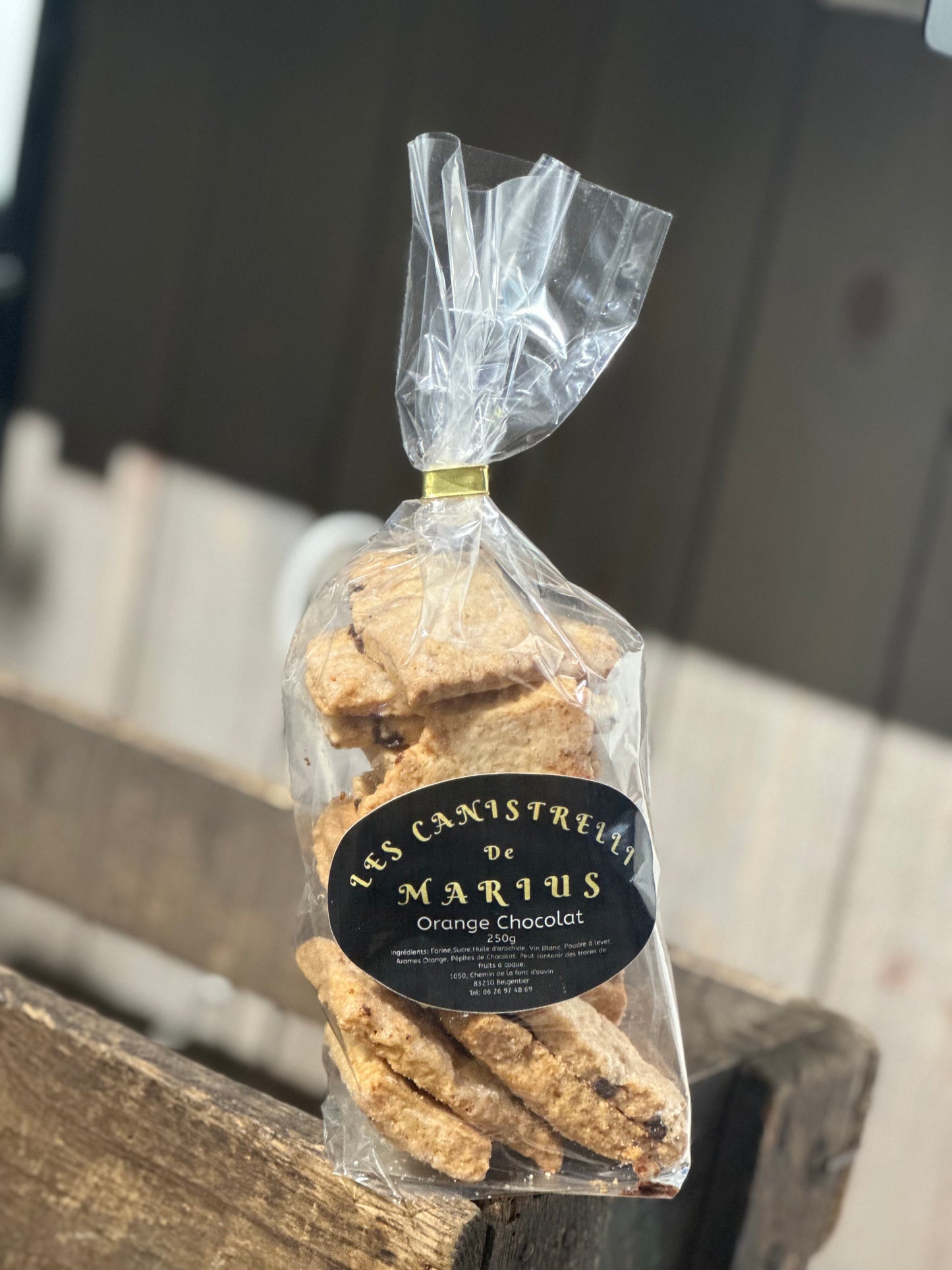 Les Canistrelli de Marius - Orange et Chocolat