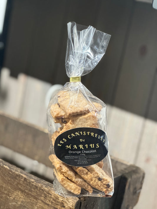 Les Canistrelli de Marius - Orange et Chocolat