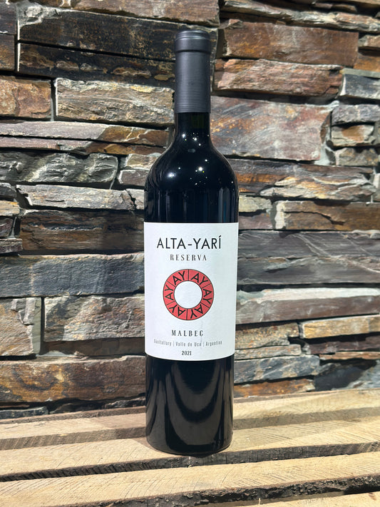 Alta Yari Reserva - Malbec 2021 - 75cl