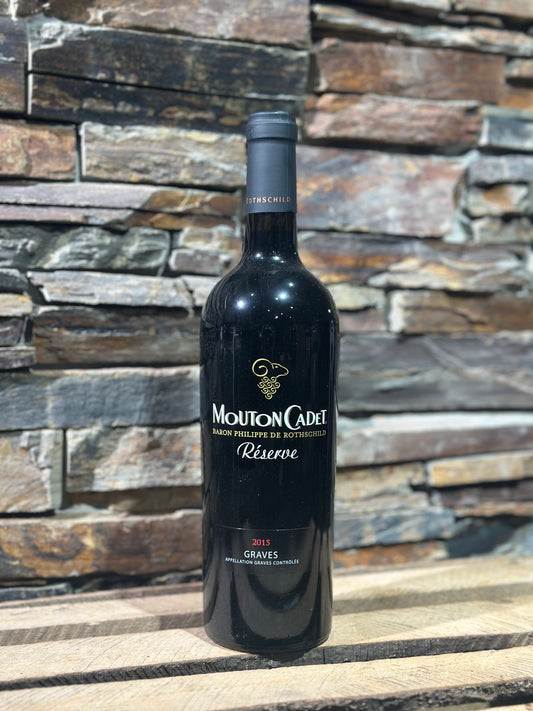 Mouton Cadet Réserve Graves - Baron Philippe de Rothschild (2015) - 75cl